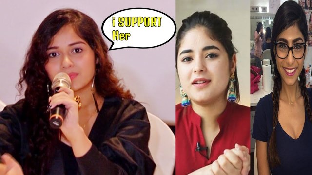 Jannat Zubair gives a BIG statement on Zaira Wasim quitting Bollywood | Watch after 5.10