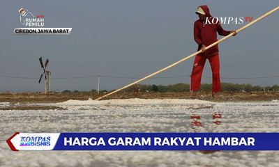 Jatuh ke Rp 300 Per Kg, Harga Garam Rakyat Hambar