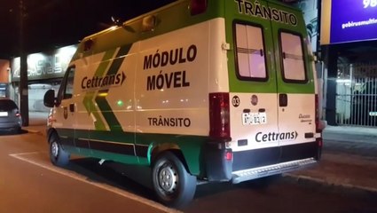 Fiscalização de trânsito é realizada na Avenida Brasil