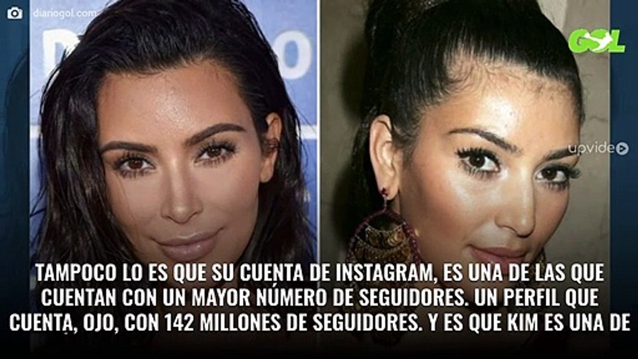 “¡Kim Kardashian con la nariz sin operar!”: la foto que bate records en horas
