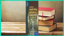 [GIFT IDEAS] Essentials of Health Policy and Law