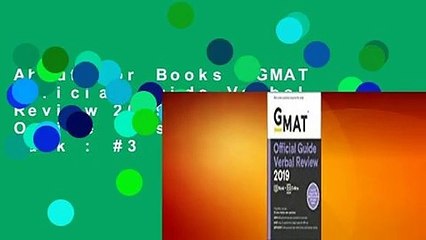 About For Books  GMAT Official Guide Verbal Review 2019: Book + Online  Best Sellers Rank : #3