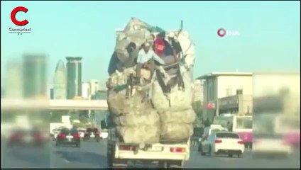 Kamyon kasasında tehlikeli yolculuk