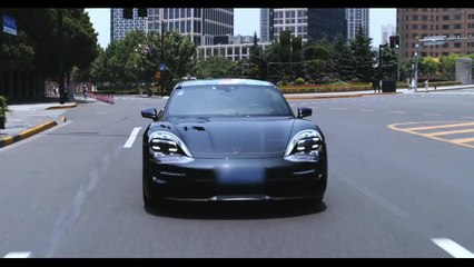 Kicking off in China - the Porsche Taycan visits Shanghai