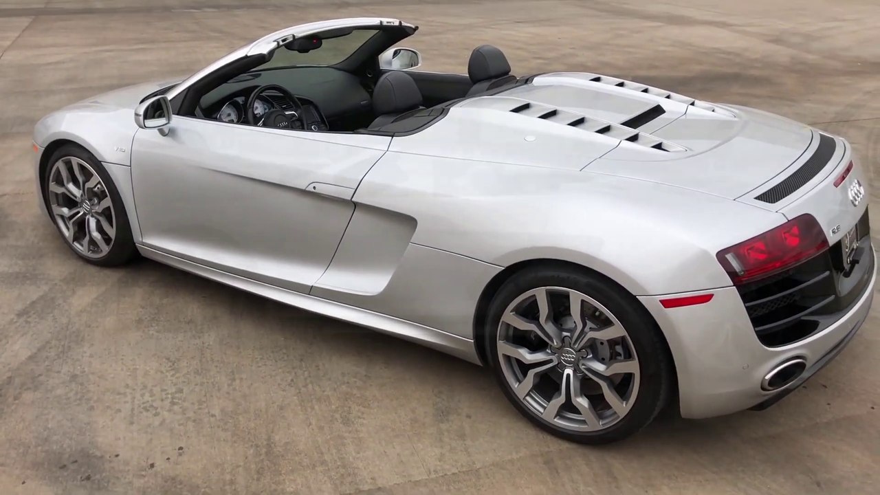 $162,700 Audi R8 Quattro Spyder 2012 Convertible - Walkaround