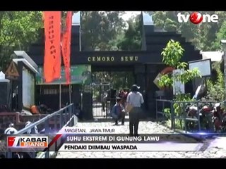 Cuaca Ekstrem di Gunung Lawu, Pendaki Diimbau Waspada