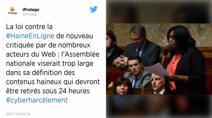 Haine en ligne : L'Assemblée débat d'une loi pour en finir avec les contenus haineux