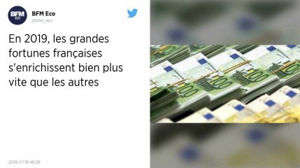 Les grandes fortunes françaises s’enrichissent plus vite que leurs homologues étrangers