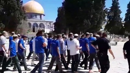 İsrailli Bakan'dan Mescid-i Aksa'ya baskın