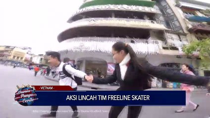 Dunia Punya Cerita - Aksi Lincah Tim Freeline Skater