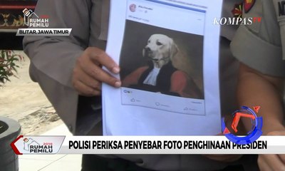 Polisi Periksa Penyebar Foto Presiden Jokowi yang Diedit Kayak Mumi