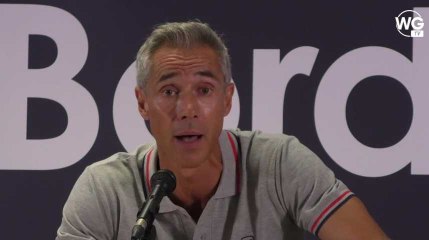 Paulo Sousa : "Tous les entraîneurs n'aiment pas voir partir les bons joueurs"