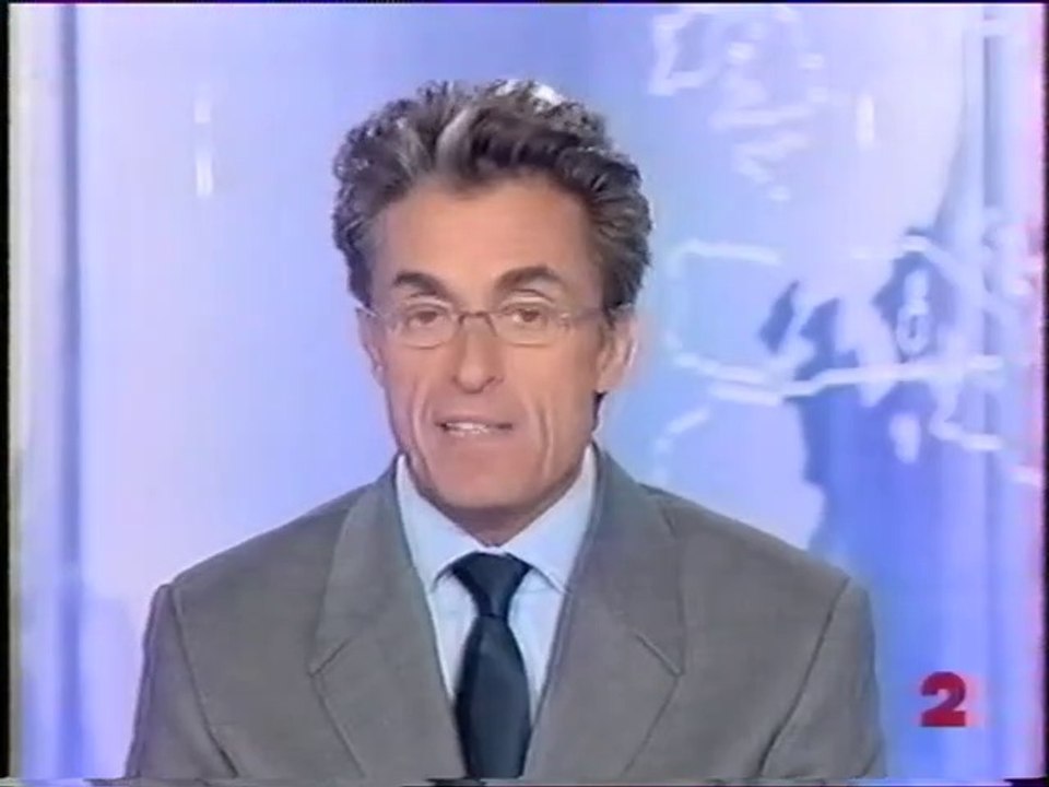 France 2 - 5 Octobre 2000 - Fin "Pyramide", teasers, pubs, loto, météo, début JT 13H (Gérard Holtz)