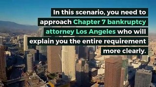 How Chapter 7 Bankruptcy Filing Can help you reduce your Debt