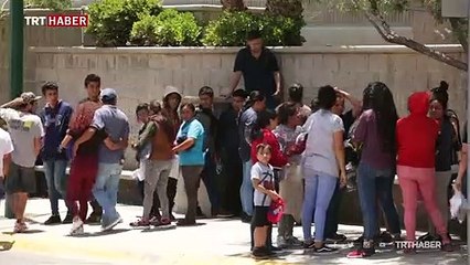 Orta Amerikalı göçmenler otobüslerle geri gönderiliyor