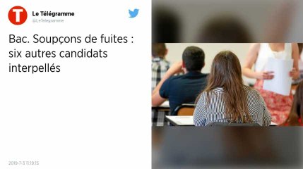 Soupçons de fuites au bac : six nouveaux lycéens interpellés à Paris et à Marseille
