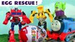 Transformers Autobots Surprise Eggs with Bumblebee Thomas and Friends and Funny Funlings Prank DC Comics The Joker in this Full Episode