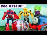 Transformers Autobots Surprise Eggs with Bumblebee Thomas and Friends and Funny Funlings Prank DC Comics The Joker in this Full Episode