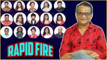 Rapid Fire With Bappa | सर्वांचं एका शब्दात वर्णन | Vidyadhar Joshi | Bigg Boss Marathi 2