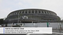 Tokyo 2020 Olympics stadium 90 percent complete