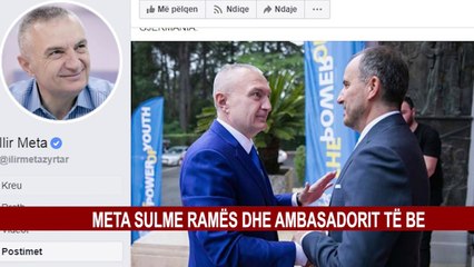 META SULME RAMËS DHE AMBASADORIT TË BE