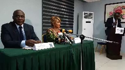 Conférence de presse de madame DANIELLE BONY CLAVERIE relative à la situation sociopolitique actuelle