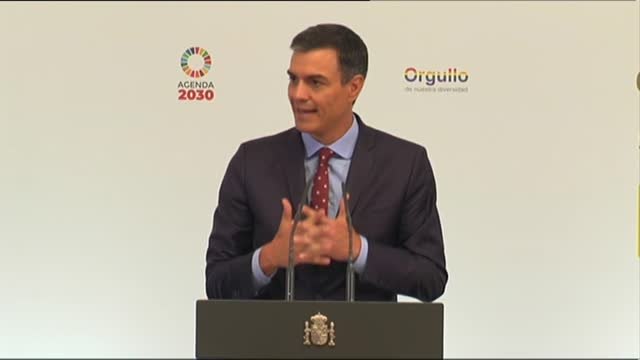 Sánchez: España ha decidido nunca más poner en cuestión el derecho a ser feliz