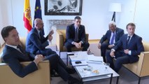 Sánchez se reúne con Macron y Rutte en Bruselas