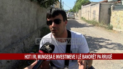 HOT I RI, MUNGESA E INVESTIMEVE I LË BANORËT PA RRUGË