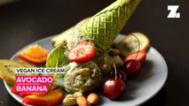 Vegan Ice Cream: Avocado Banana