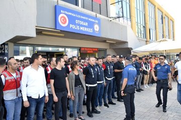 15 Temmuz Demokrasi Otogarında asayiş uygulaması