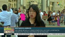 Estadounidenses rechazan maltrato a menores inmigrantes