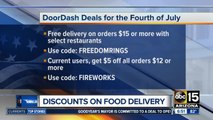 Food and activity deals for Fourth of July!
