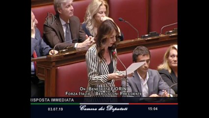 Roma - Question Time il ministro Bonafede risponde su affidi illeciti (03.07.19)