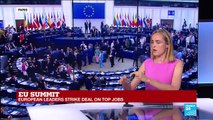 EU Summit : European leaders strike deal on top jobs