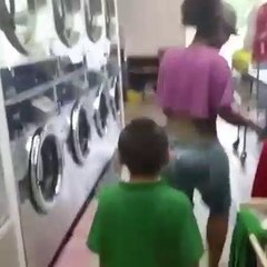 Little Boy Surprised after seeing a big booty Girl Its funny