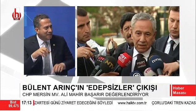 CHP'li Başarır'dan Bülent Arınç'a: Bu halk edepsiz kim çok iyi biliyor
