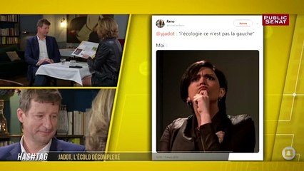 Yannick Jadot, invité de Hashtag (04/07/2019). Il assume ses phrases choc sur l'économie de marché et sur son positionnement "ni droite ni gauche"