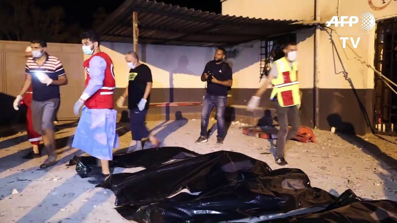 Fast 40 Tote bei Angriff auf Flüchtlingslager nahe Tripolis