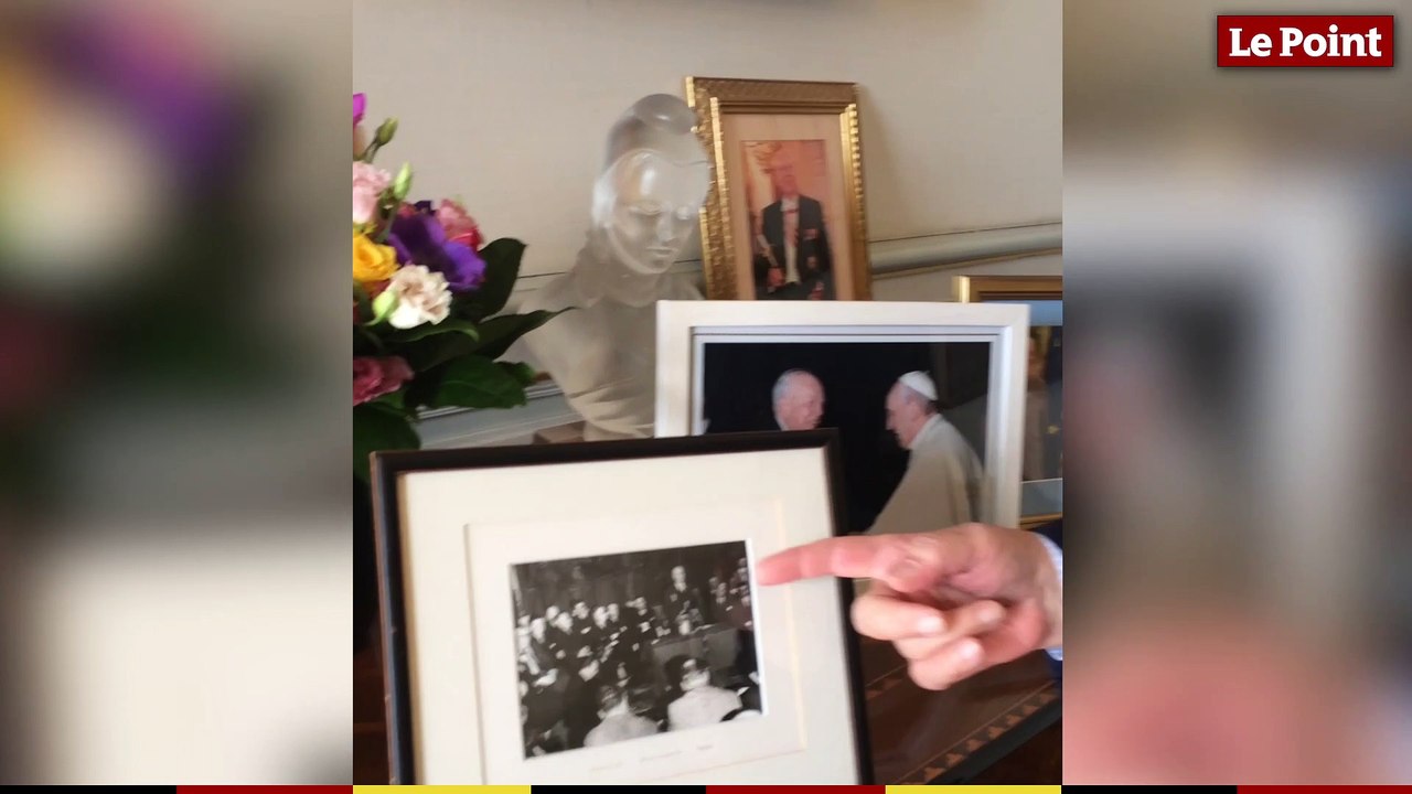 Jean-Claude Gaudin et ses photos souvenirs