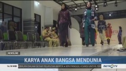 Karya Busana Siswi SMK NU Banat Mendunia