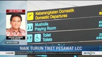 Naik Turun Tiket Pesawat LCC