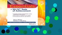 About For Books  Essentials of WJ IV Tests of Achievement (Essentials of Psychological