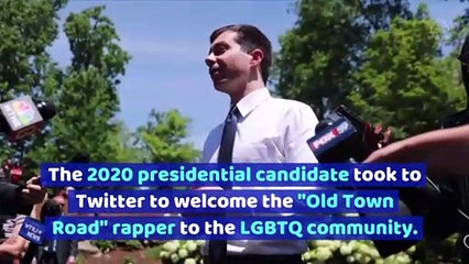 Pete Buttigieg Praises Lil Nas X for Coming out as Gay