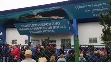Revitalização da piscina do complexo da região norte é entregue