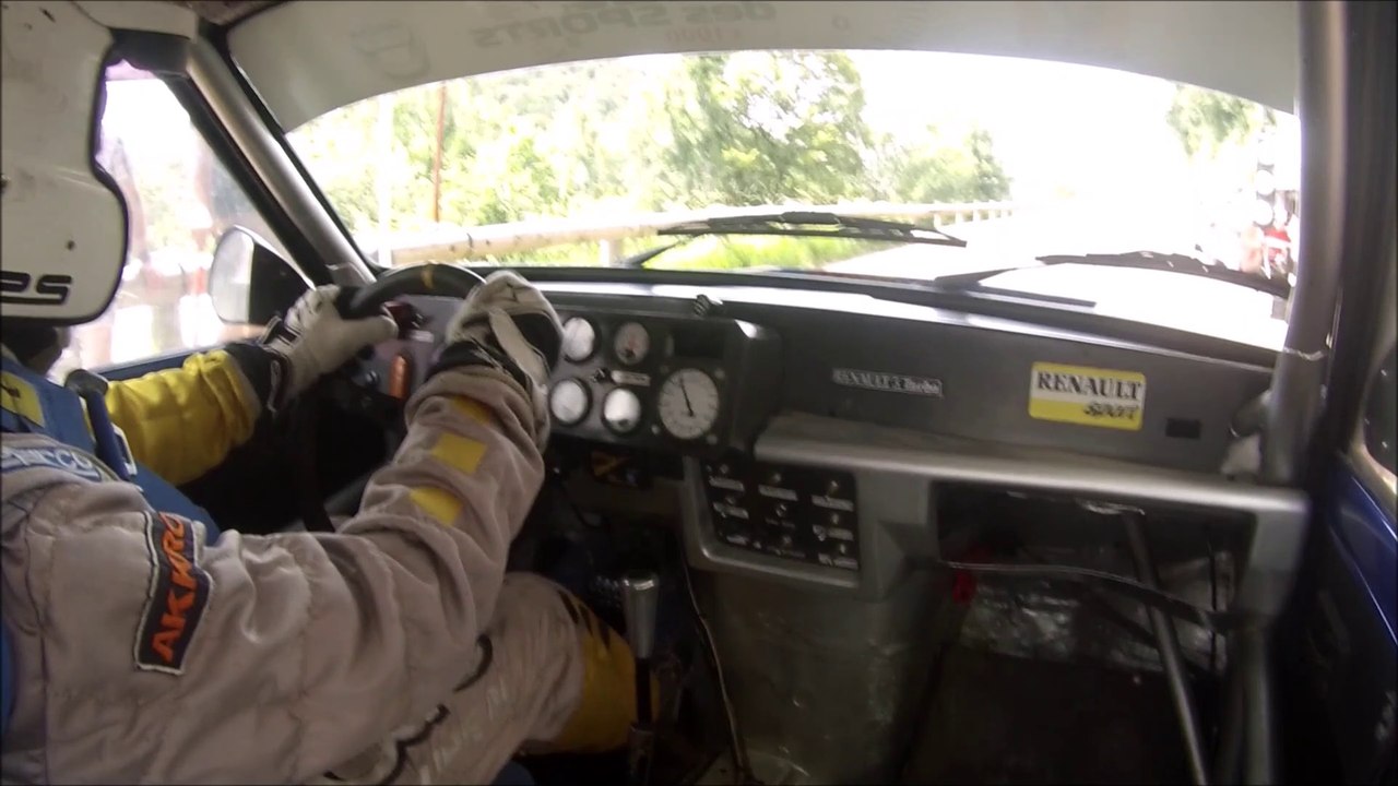 Didier Deniset  R 5 TURBO -course de côte MONTS DU JURA - lulu du jura