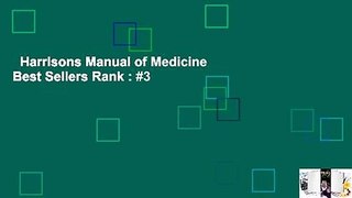 Harrisons Manual of Medicine  Best Sellers Rank : #3