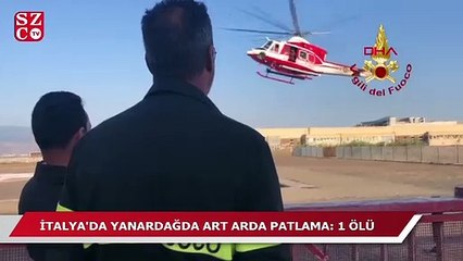 İtalya'da yanardağda art arda patlamalar 1 ölü, 2 yaralı