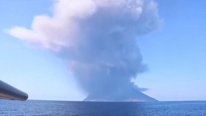 В Италии проснулся вулкан Стромболи