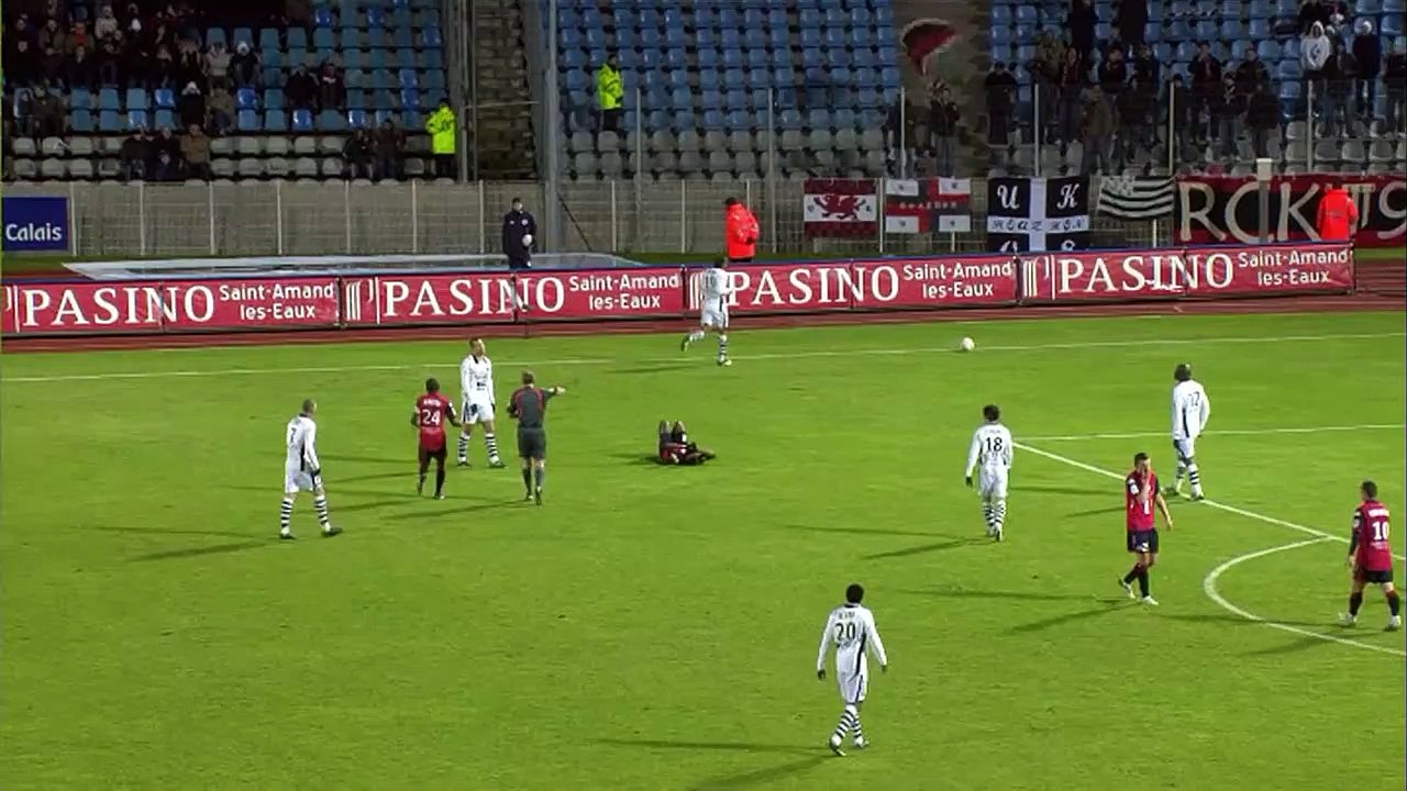 18/01/09 : LOSC-SRFC : carton rouge Cheyrou (90')